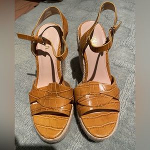 Zara wedges - never worn!